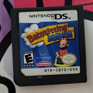 Baby sitting mania Ds game